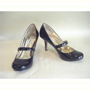 Steve Madden Black Patent Loucee Mary Jane Pump